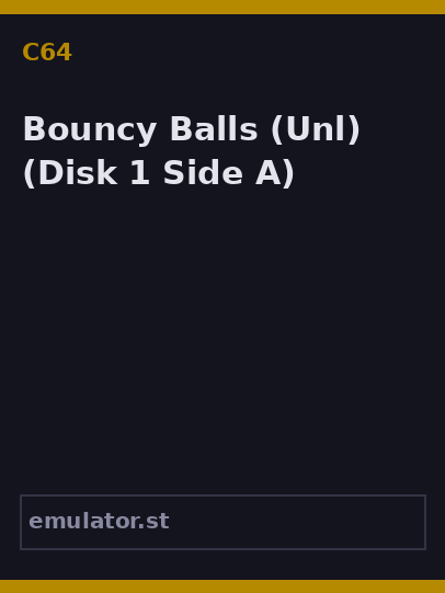 Bouncy Balls