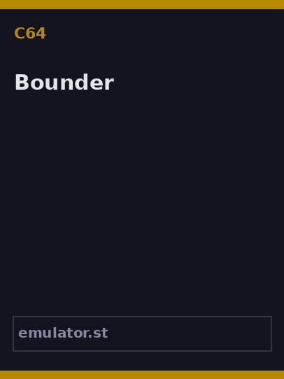 Bounder