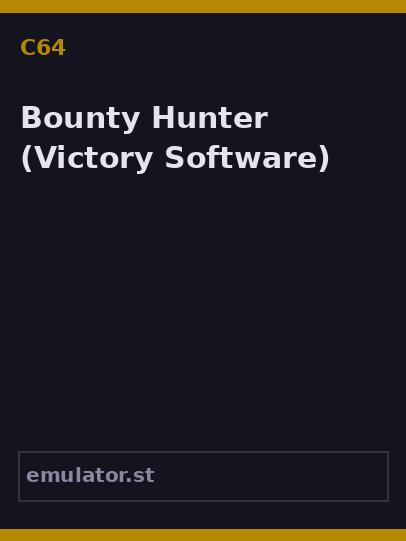 Bounty Hunter