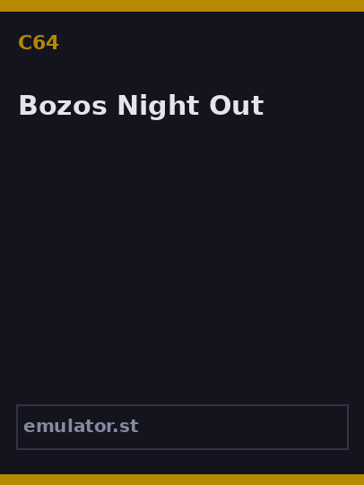 Bozos Night Out