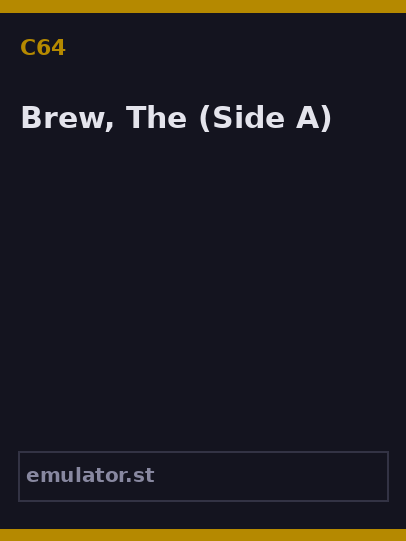 Brew, The