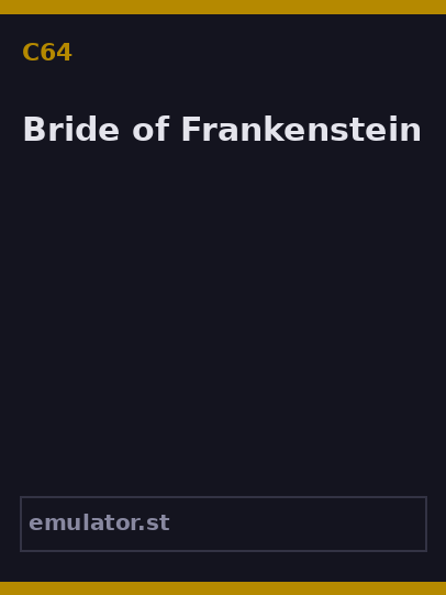 Bride of Frankenstein
