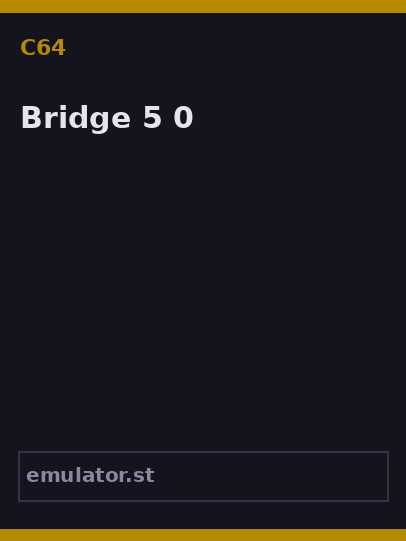 Bridge 5.0
