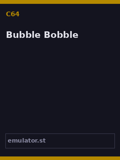 Bubble Bobble