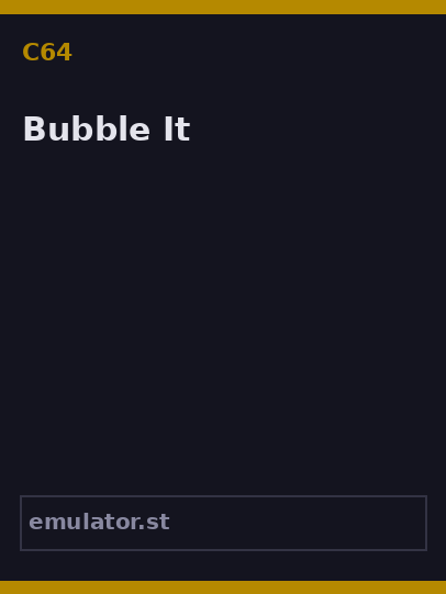 Bubble It