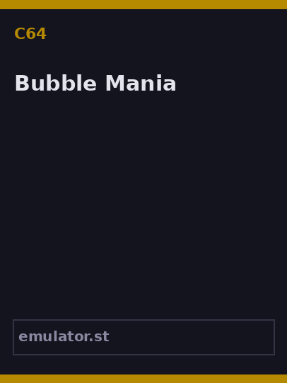 Bubble Mania