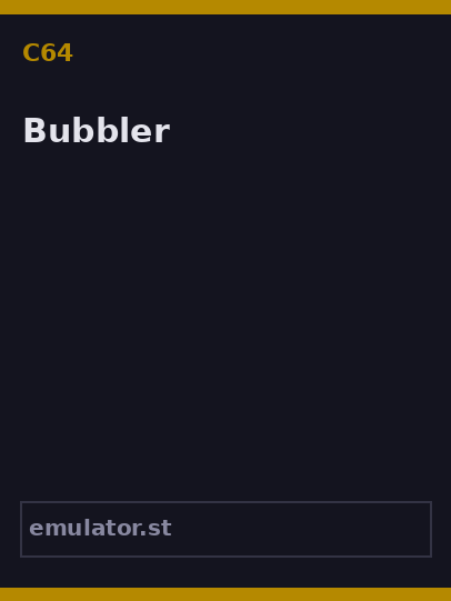 Bubbler