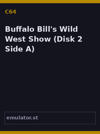 Buffalo Bill's Wild West Show