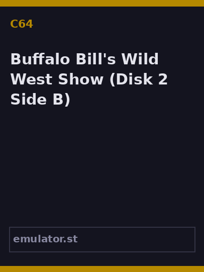 Buffalo Bill's Wild West Show