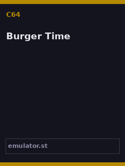 Burger Time