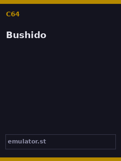 Bushido