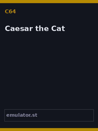 Caesar the Cat