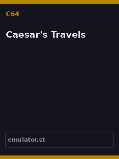 Caesar's Travels