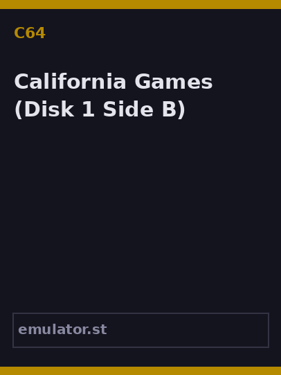 California Games