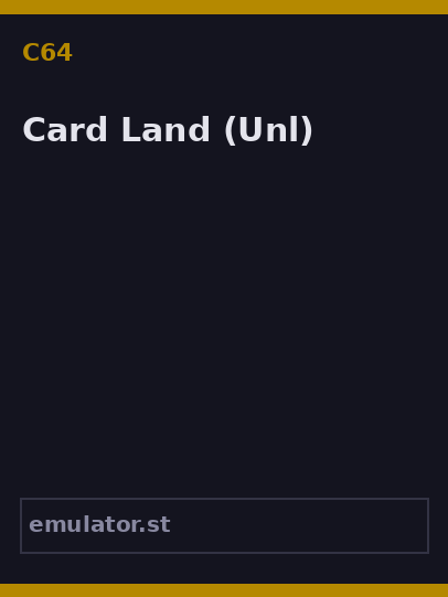 Card Land