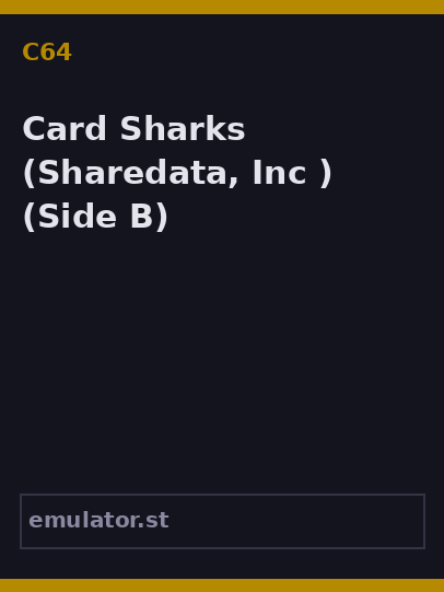 Card Sharks