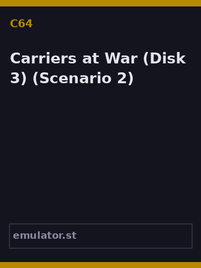 Carriers at War