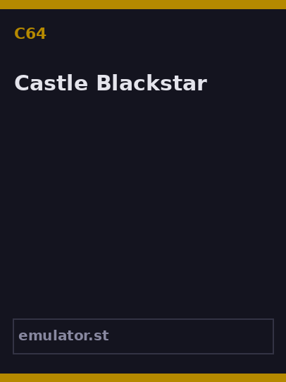 Castle Blackstar