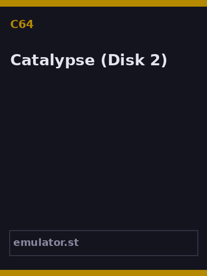 Catalypse
