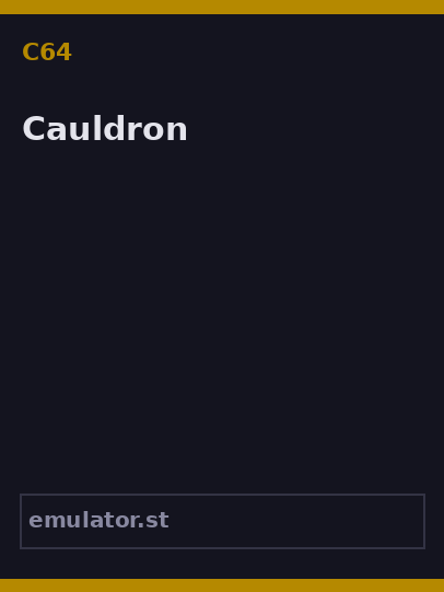 Cauldron
