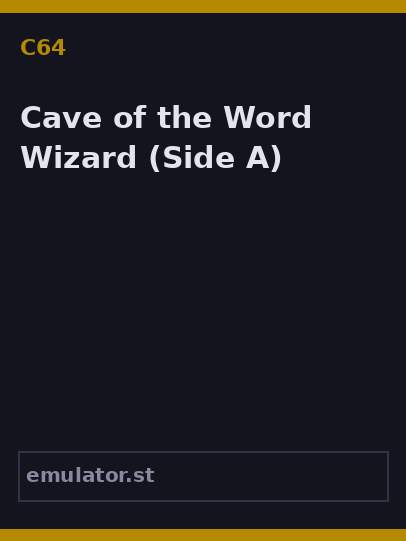 Cave of the Word Wizard