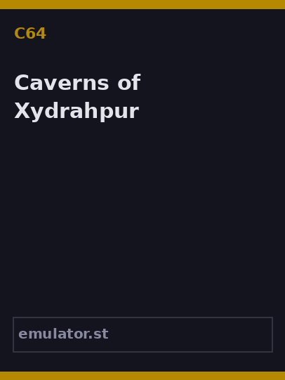 Caverns of Xydrahpur