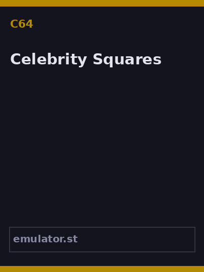 Celebrity Squares