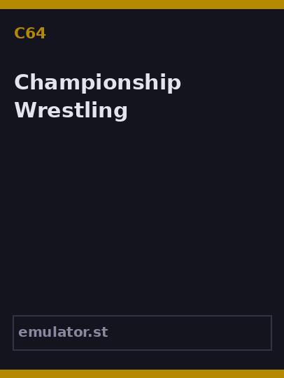 Championship Wrestling