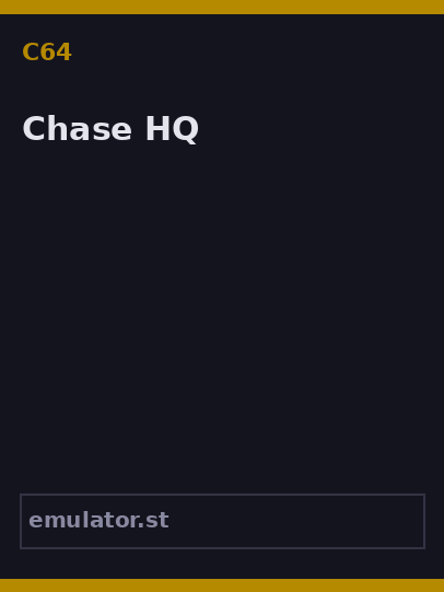 Chase HQ