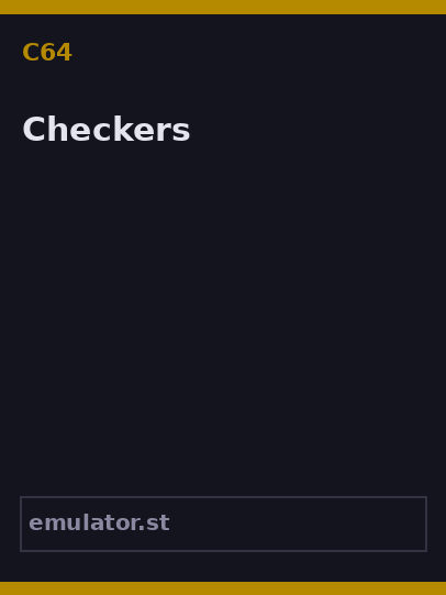 Checkers