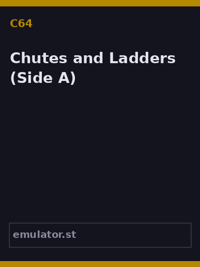 Chutes and Ladders