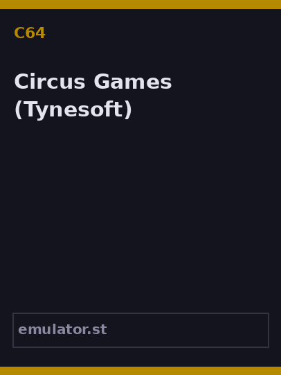 Circus Games