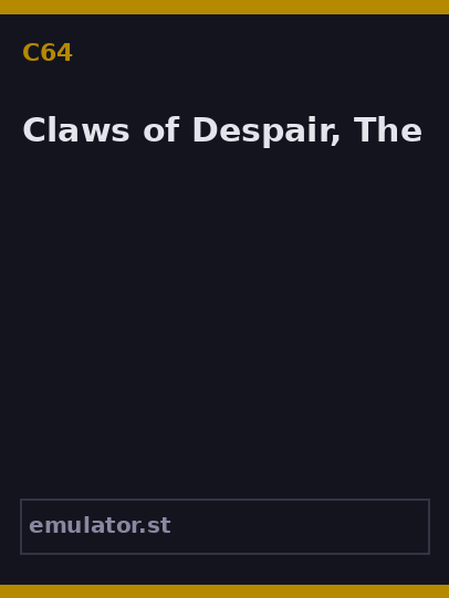 Claws of Despair, The