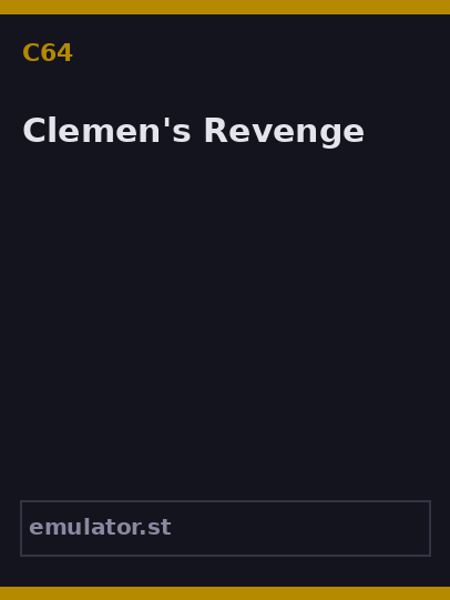 Clemen's Revenge