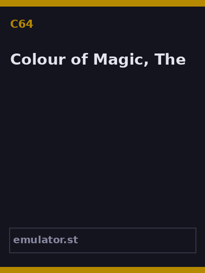 Colour of Magic, The