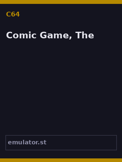 Comic Game, The