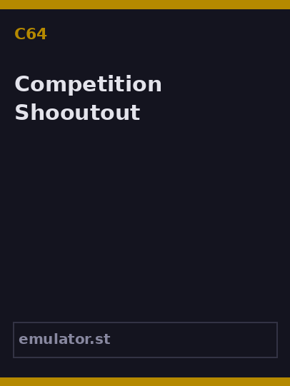 Competition Shooutout