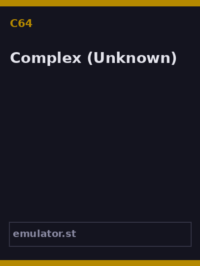 Complex