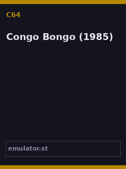 Congo Bongo
