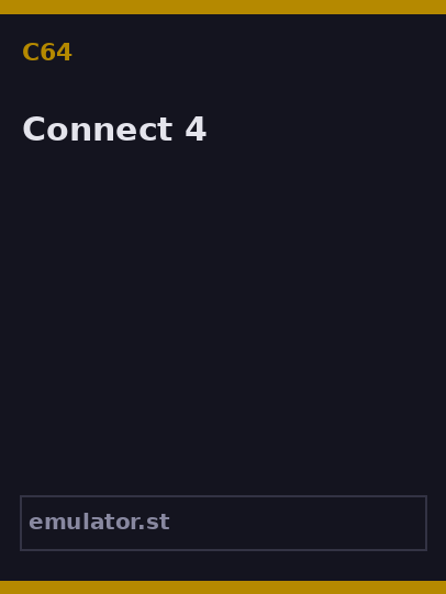Connect 4