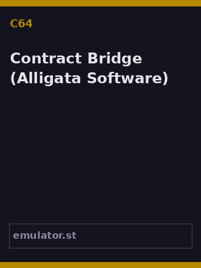 Contract Bridge