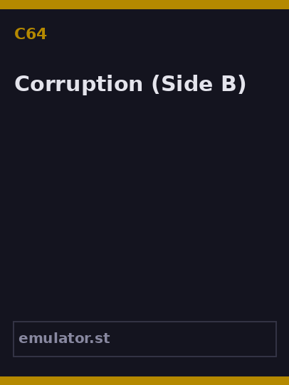 Corruption