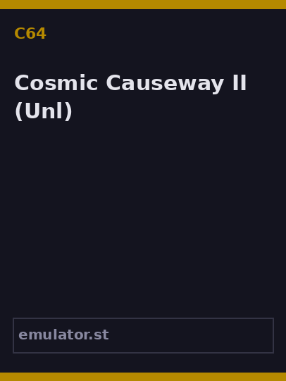 Cosmic Causeway II