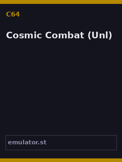 Cosmic Combat
