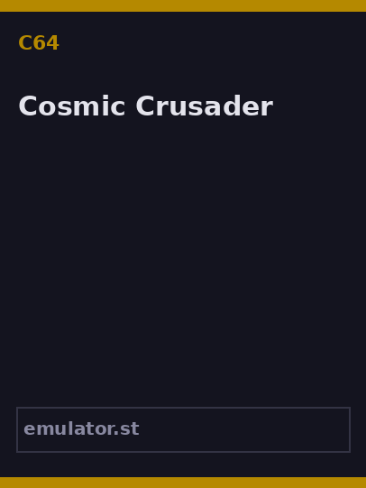 Cosmic Crusader