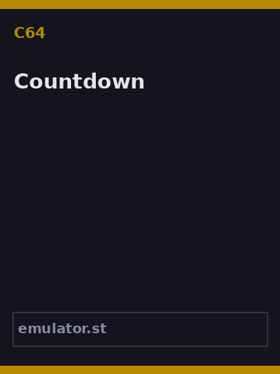 Countdown
