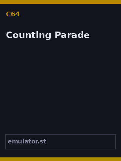 Counting Parade