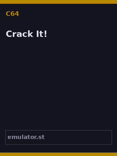 Crack It!
