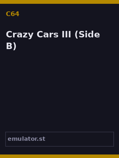 Crazy Cars III