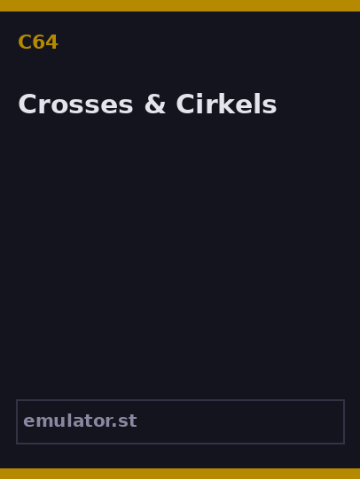 Crosses & Cirkels